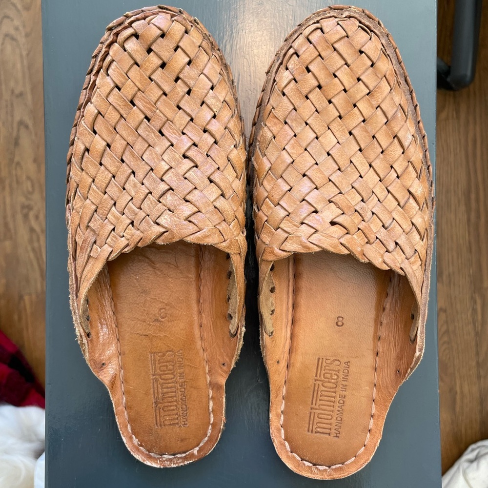 Mohinders Woven Slide in Honey